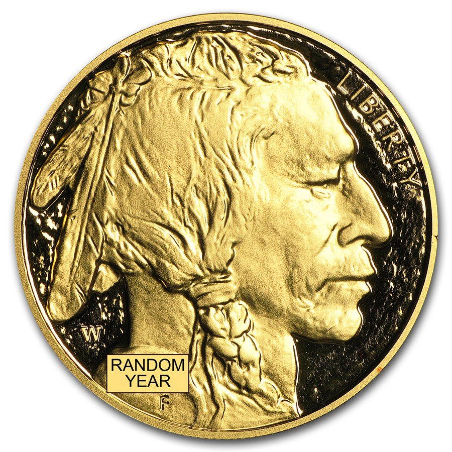 1 oz Proof Gold Buffalo (Random Year, Capsule Only)
