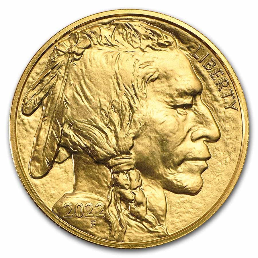 2022 1 oz Gold Buffalo BU