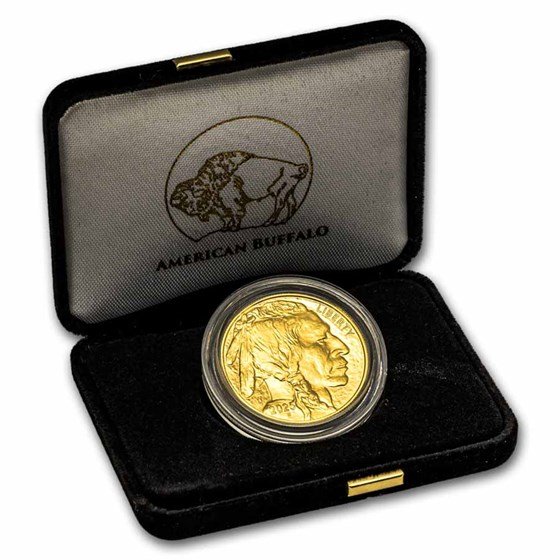 2025-W 1 oz Proof Gold Buffalo (w/Box & COA)