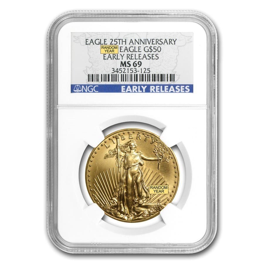 2026 1 oz American Gold Eagle MS-69 PCGS