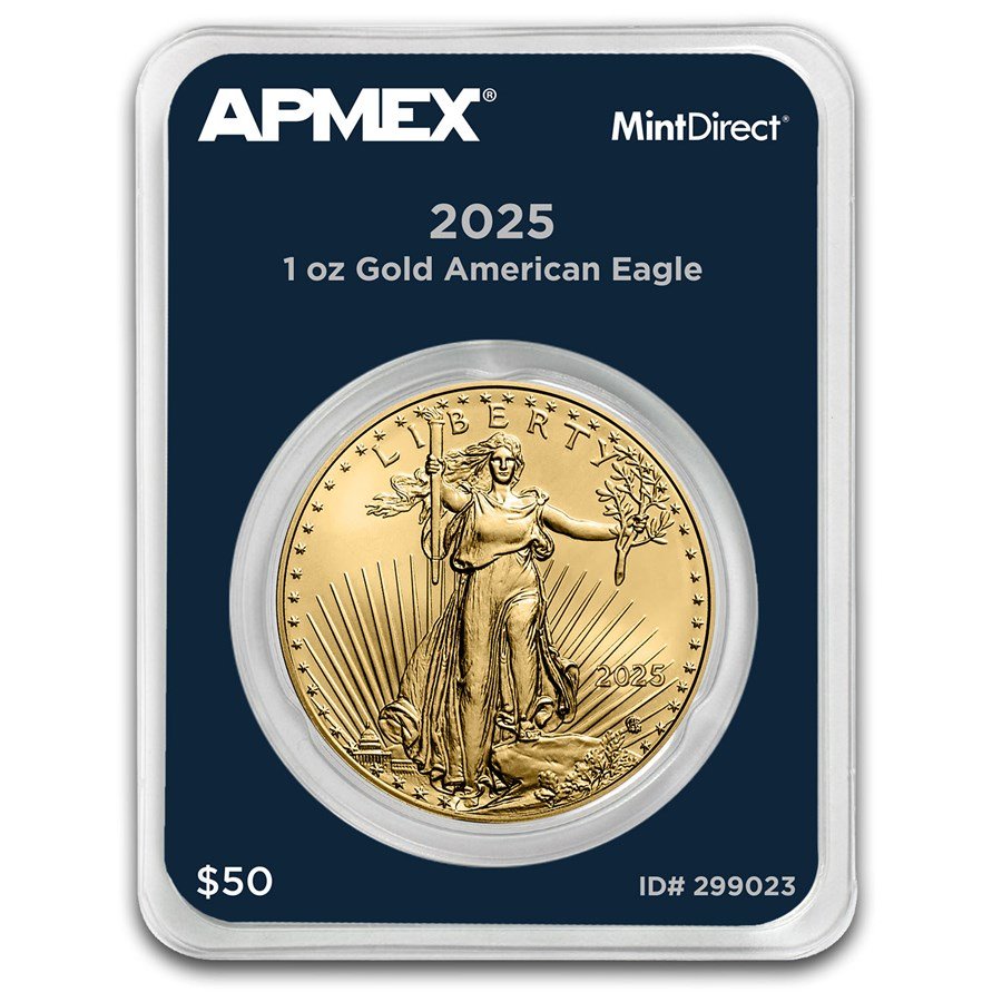 2025 1 oz American Gold Eagle (MintDirect® Single)