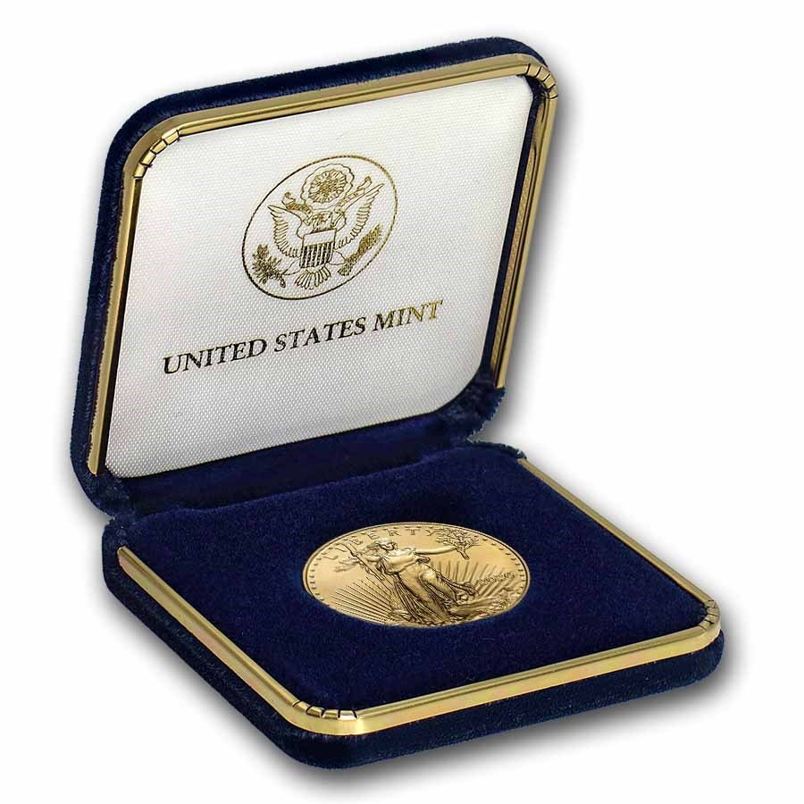 2025 1 oz American Gold Eagle BU - w/U.S. Mint Box
