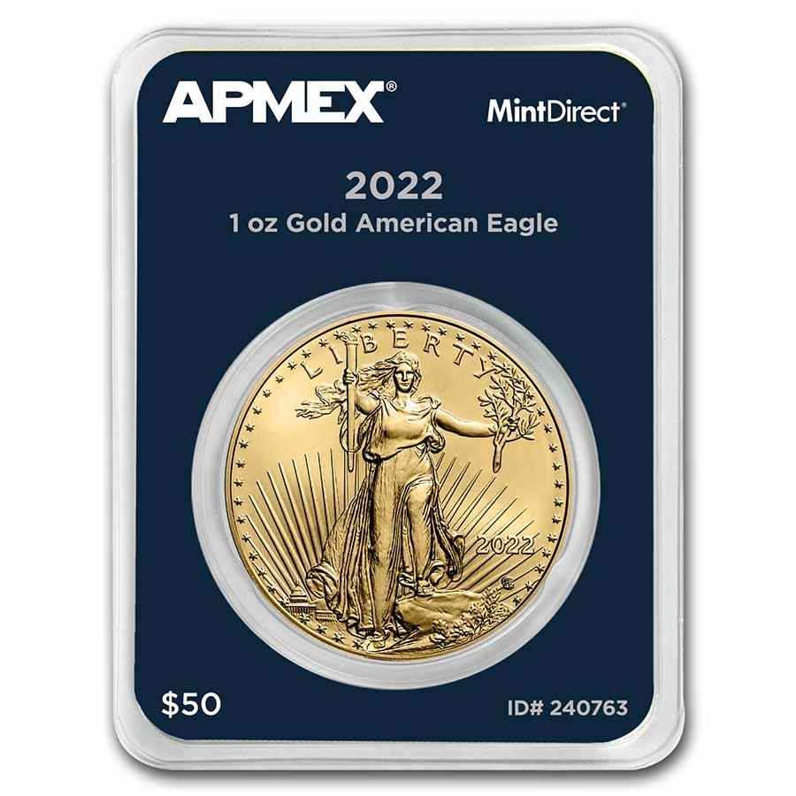 2022 1 oz American Gold Eagle (MintDirect® Single)