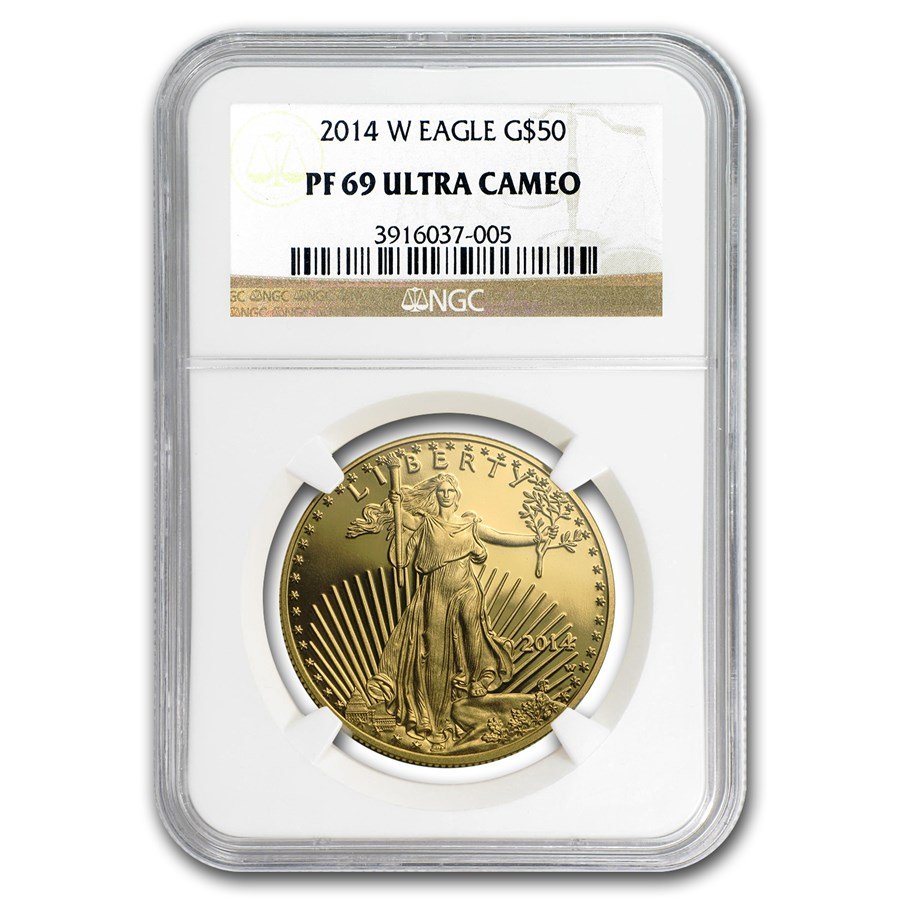 2014-W 1 oz Proof American Gold Eagle PF-69 NGC
