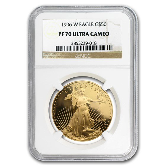 1996-W 1 oz Proof American Gold Eagle PF-70 UCAM NGC