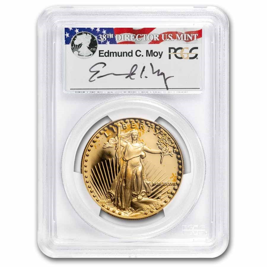 1987-W 1 oz Proof American Gold Eagle PR-70 PCGS