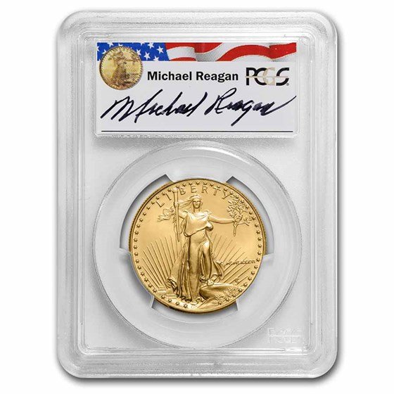 1986 1 oz American Gold Eagle MS-69 PCGS (Reagan)