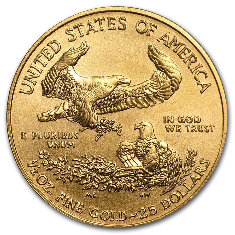 2010 1/2 oz American Gold Eagle BU