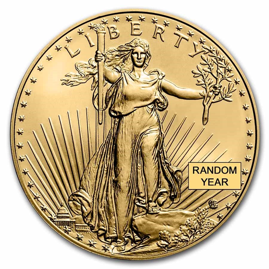1986 1/2 oz American Gold Eagle BU (MCMLXXXVI)