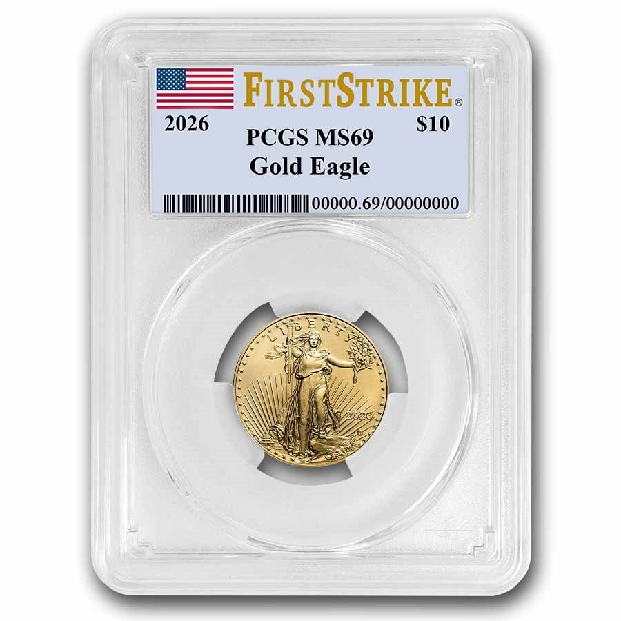 2026 1/4 oz American Gold Eagle MS-69 PCGS (FirstStrike®)