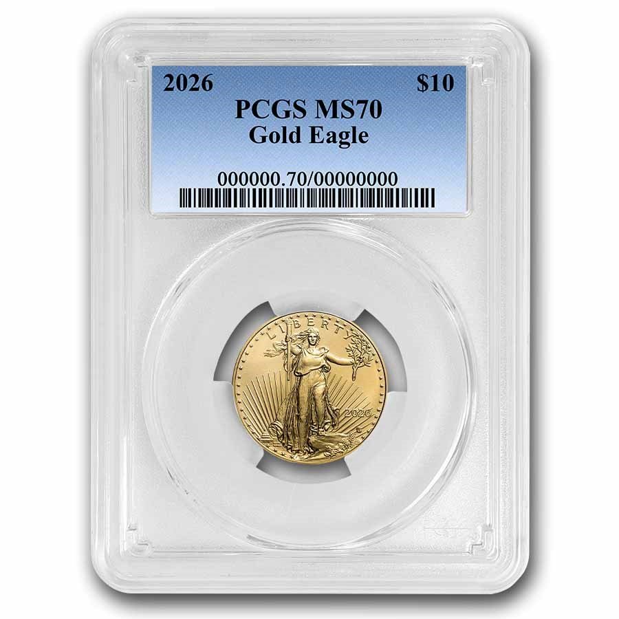 2026 1/4 oz American Gold Eagle MS-70 PCGS