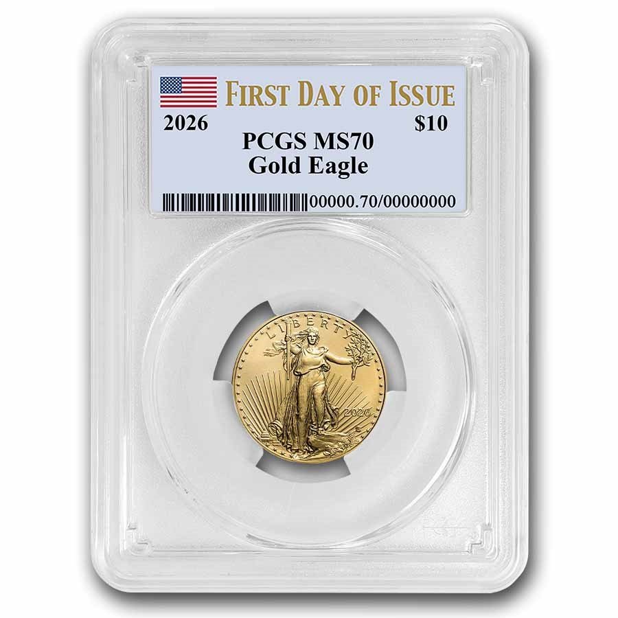 2026 1/4 oz American Gold Eagle MS-70 PCGS (First Day of Issue)