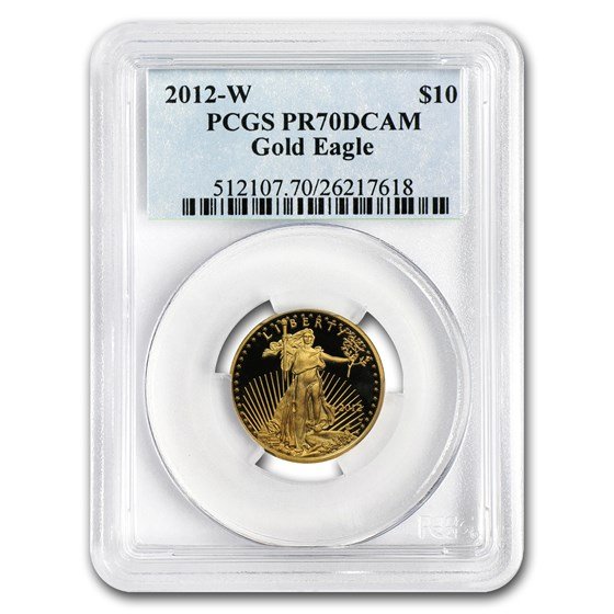 2012-W 1/4 oz Proof American Gold Eagle PR-70 PCGS