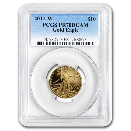 2011-W 1/4 oz Proof American Gold Eagle PR-70 PCGS