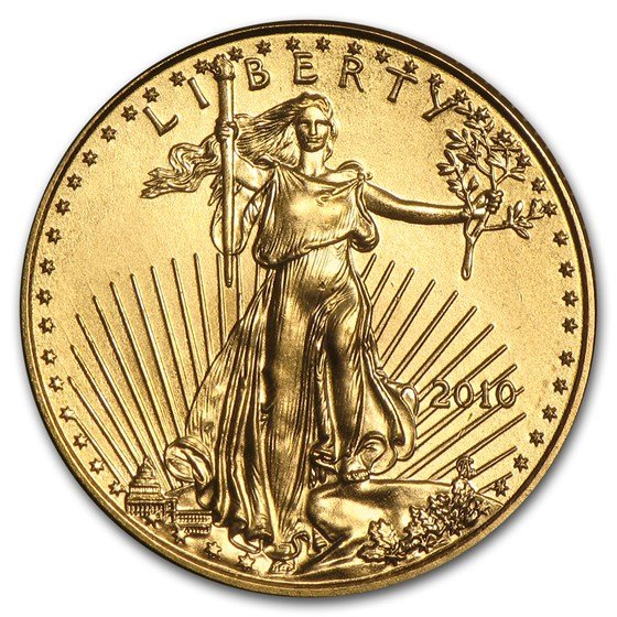 2010 1/10 oz American Gold Eagle BU