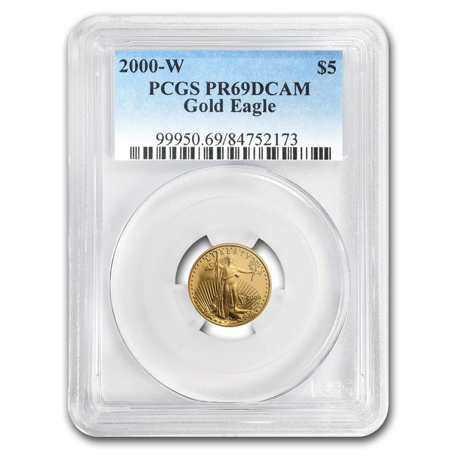2000-W 1/10 oz Proof American Gold Eagle PR-69 PCGS