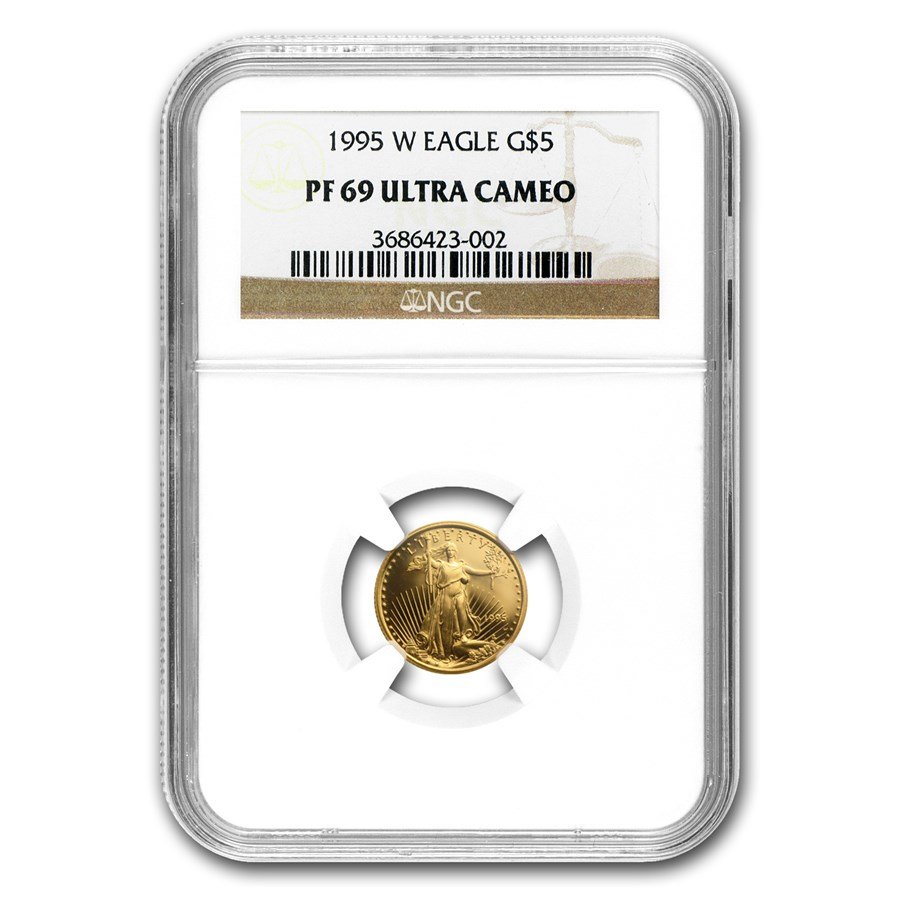 1995-W 1/10 oz Proof American Gold Eagle PF-69 NGC