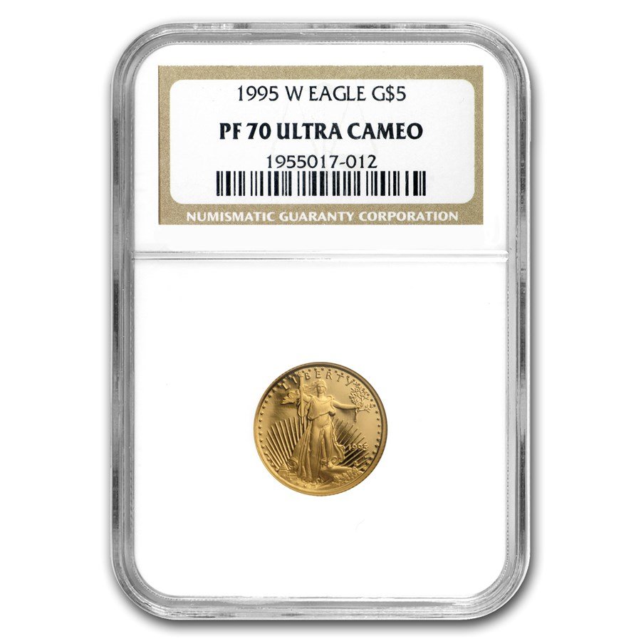 1995-W 1/10 oz Proof American Gold Eagle PF-70 UCAM NGC