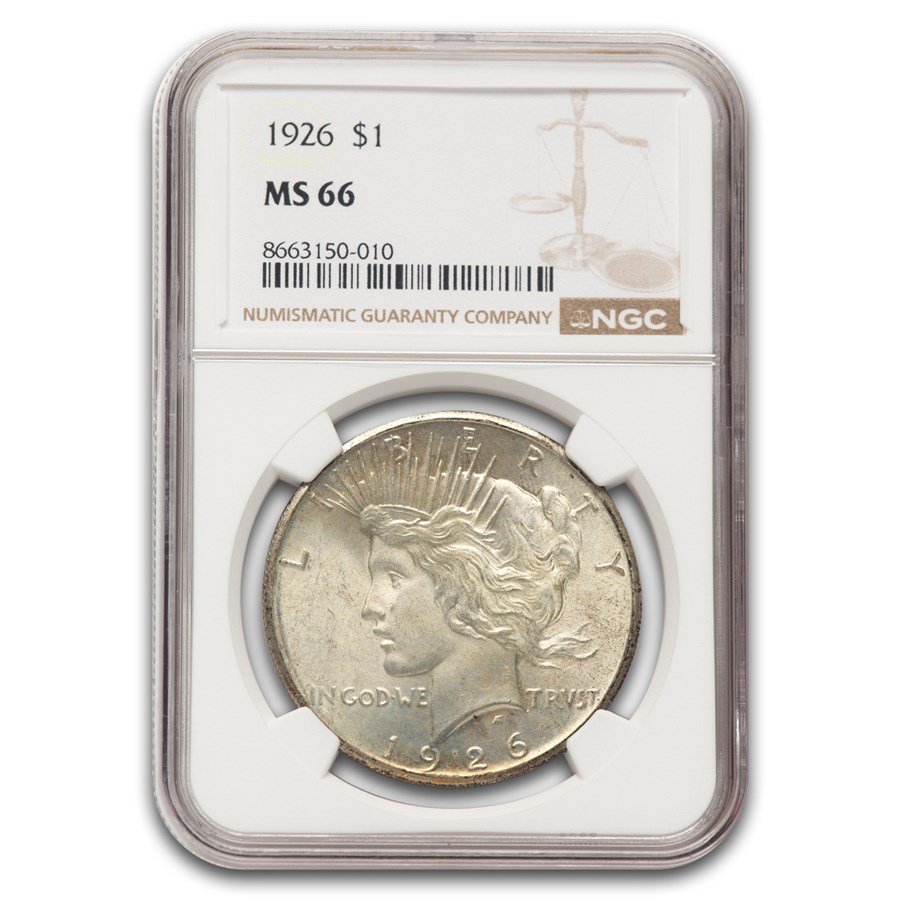 1926-D Peace Dollar AU-55 NGC