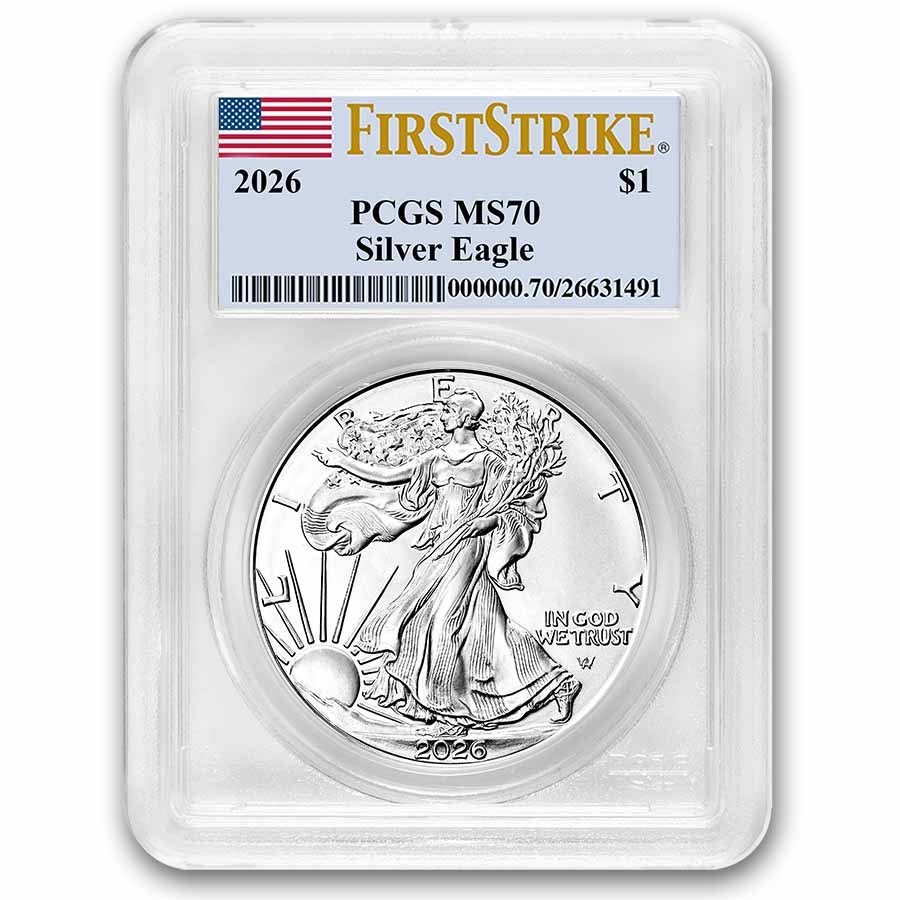 2026 American Silver Eagle MS-70 PCGS (FirstStrike®)
