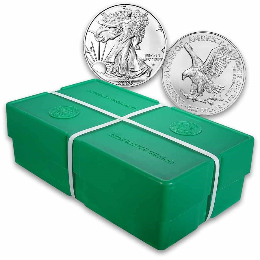 2026 500-Coin Silver Eagle Monster Box (Sealed)