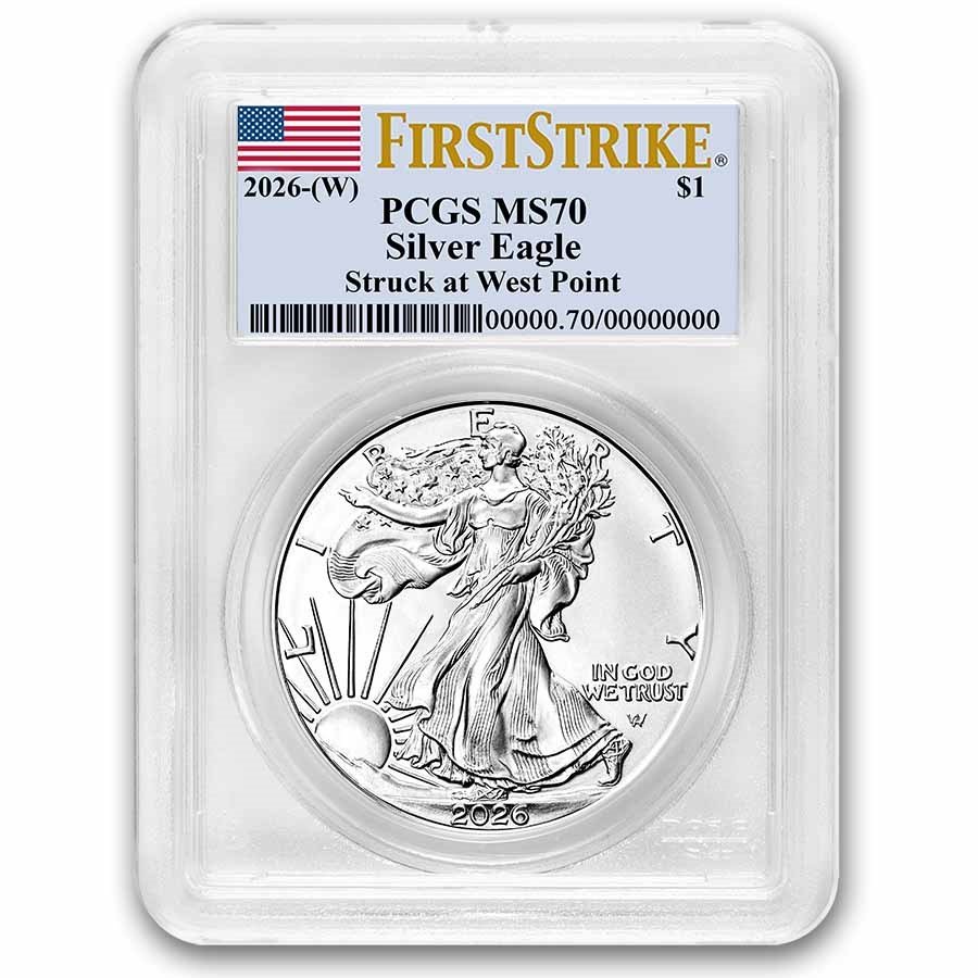 2026-(W) American Silver Eagle MS-70 PCGS (FirstStrike®)