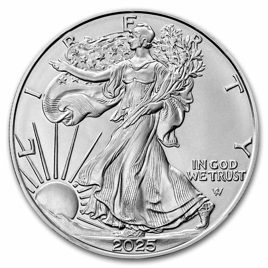 2025 1 oz American Silver Eagle Coin BU