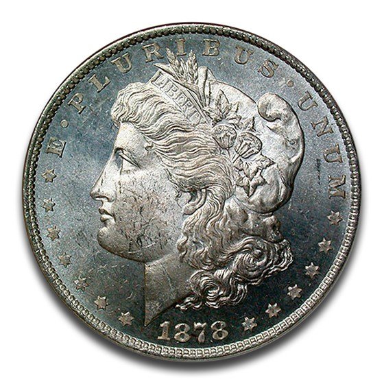 1878 Morgan Dollar 8 TF MS-63* Star NGC