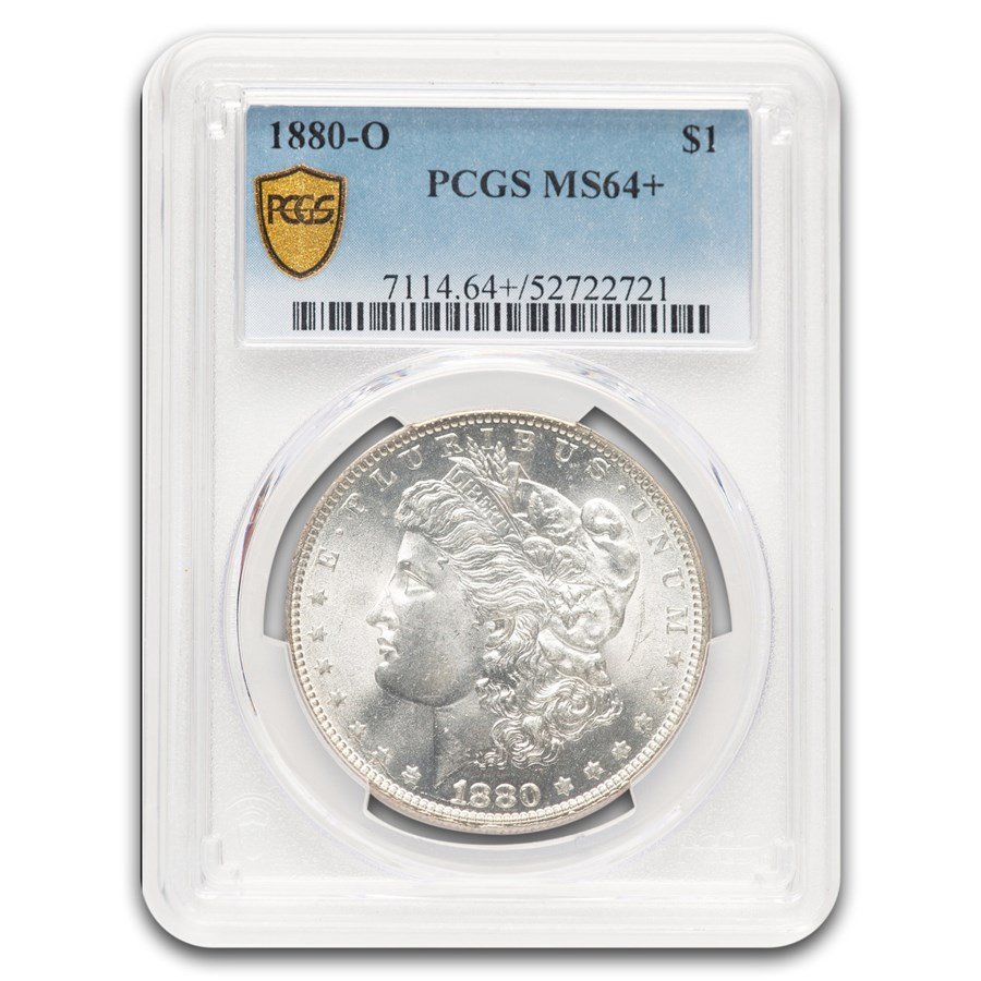 1880-O Morgan Dollar MS-64+ PCGS
