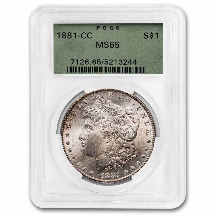1881-CC Morgan Dollar MS-65 PCGS