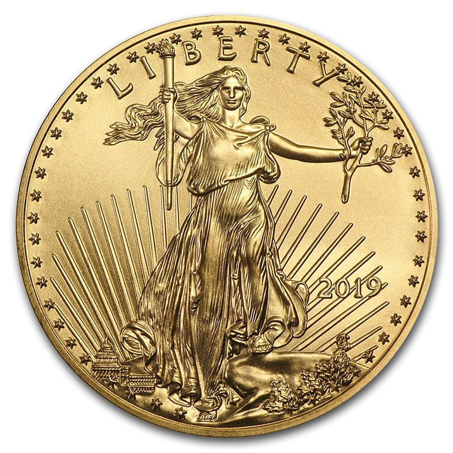 2019 1 oz American Gold Eagle (MintDirect® Single)