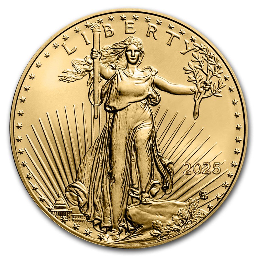 2025 1/2 oz American Gold Eagle (MD® Premier + PCGS FS® Tube)