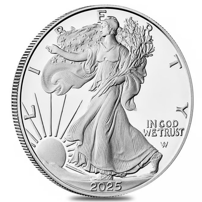 2025-W 1 oz Proof Silver American Eagle Congratulations Set (w/Box & COA)