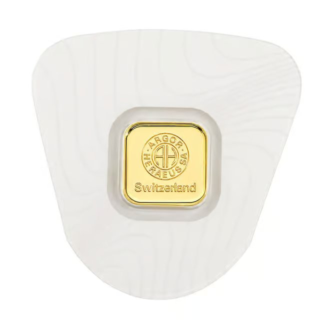 1 Gram Goldseed Argor Heraeus Gold Bar .9999 Fine (in Assay)