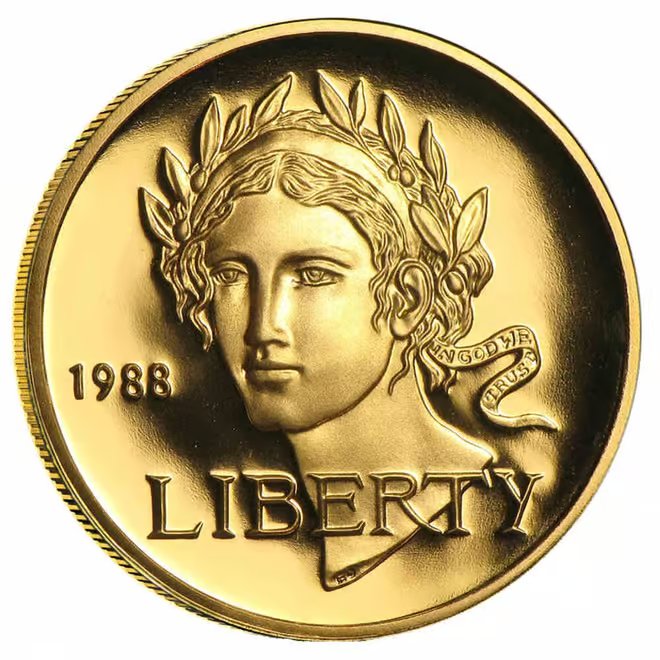 US Mint Gold $5 Commemorative Coins BU/Proof (Random Year)