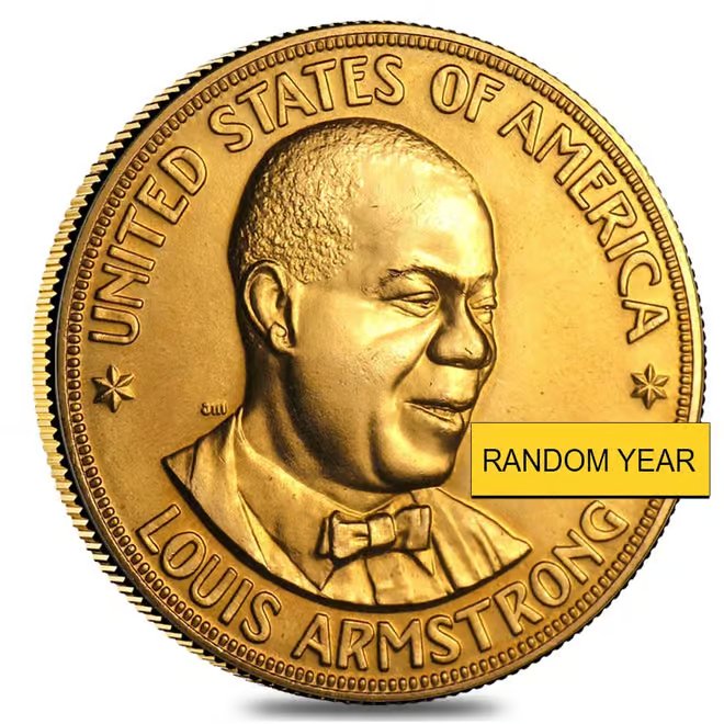U.S. Mint 1 oz Gold Commemorative Arts Medal (Random Year)