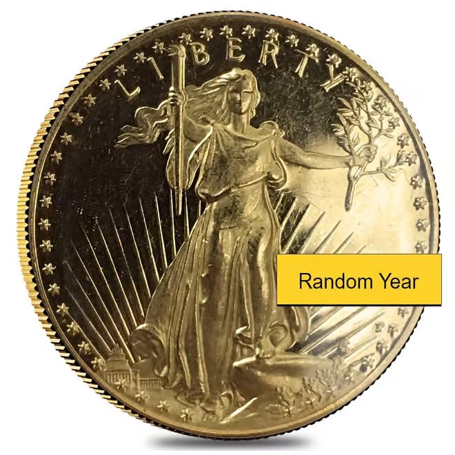 1/2 oz Proof Gold American Eagle Scruffy (Random Year)