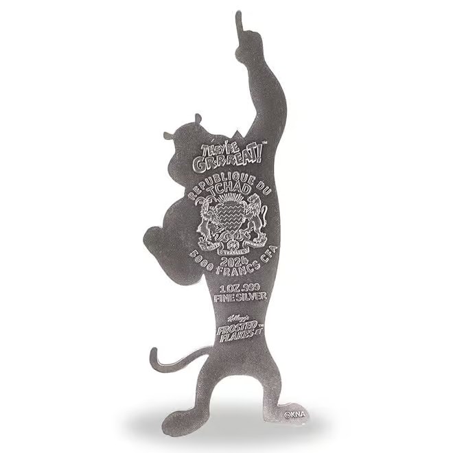 2024 Chad 1 oz Kellogg's Frosted Flakes™ Silver Coin