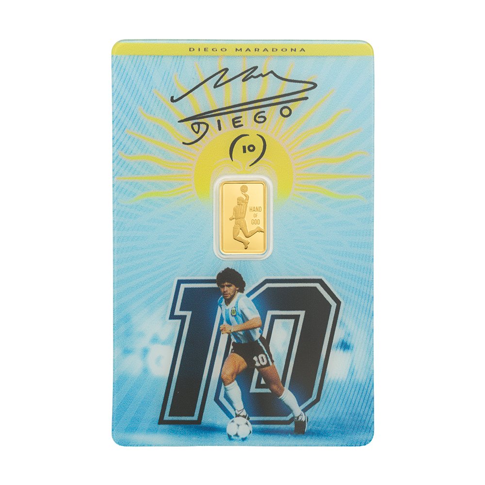 1 Gram PAMP Suisse Maradona Gold Bar