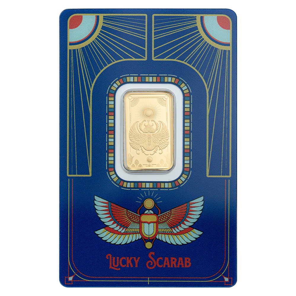 PAMP Suisse Lucky Scarab - 5 gram Gold Bar