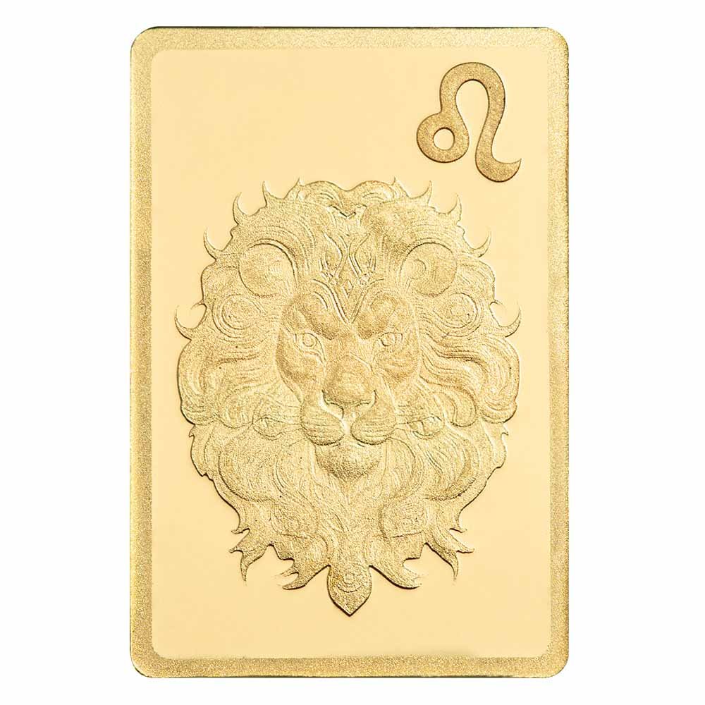 Pamp Suisse 1/2 Gram Gold Zodiac--Leo