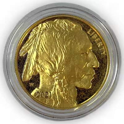 Proof Buffalo Gold Coin One Ounce 2021-W
