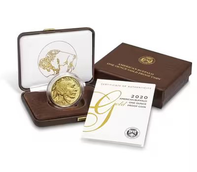 Proof Buffalo Gold Coin One Ounce 2020-W