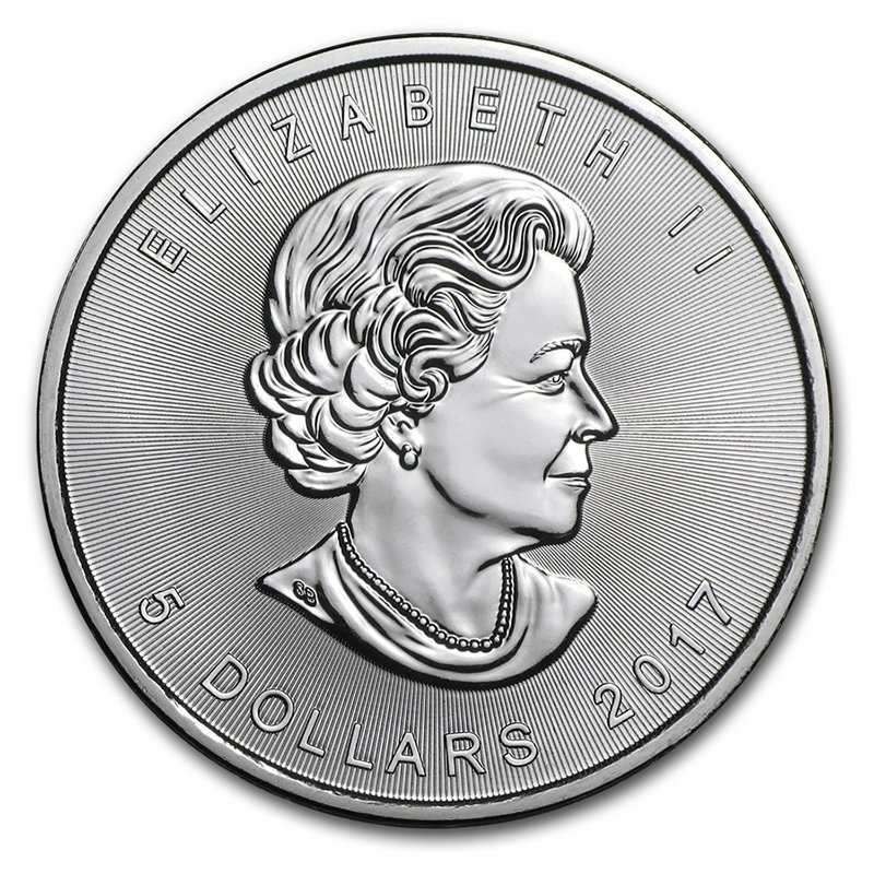 2017 Silver Maple Leaf 1 oz Uncirculated