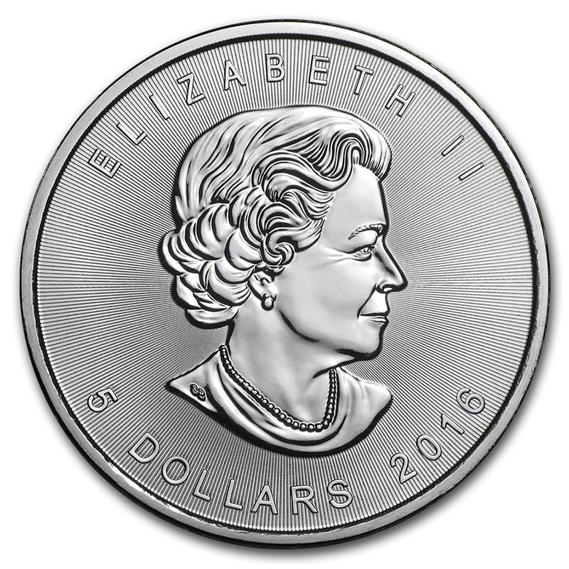 2016 Silver Maple Leaf 1 oz Uncirculated