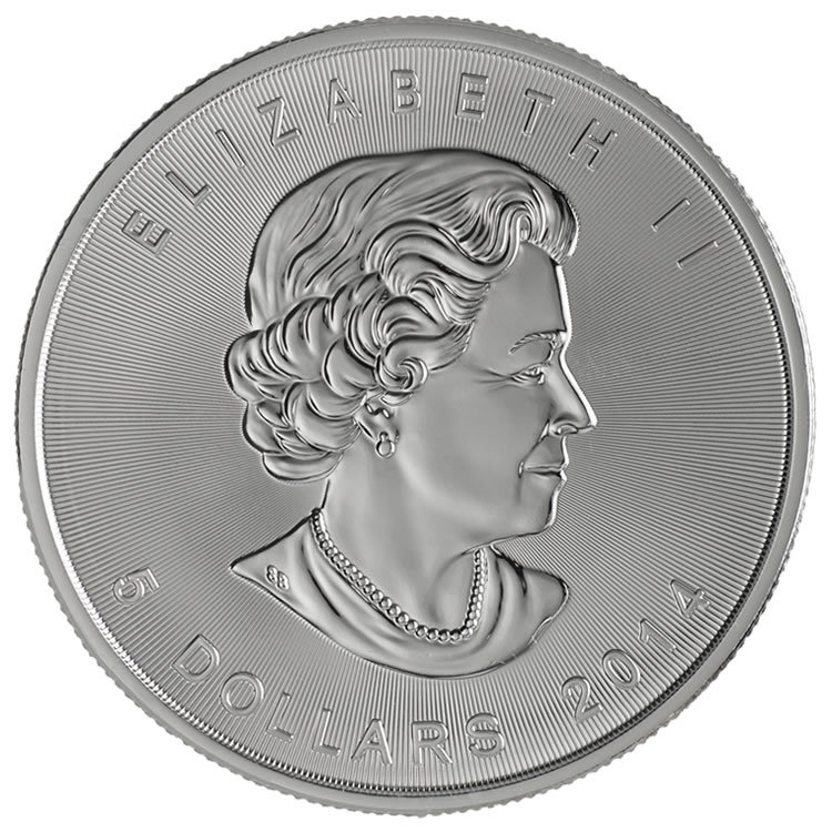 2014 Silver Maple Leaf 1 oz Uncirculated