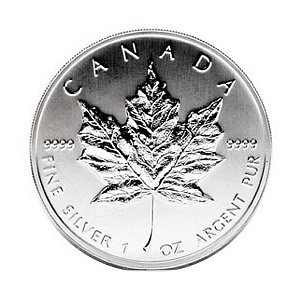 2004 Silver Maple Leaf 1 oz Uncirculated