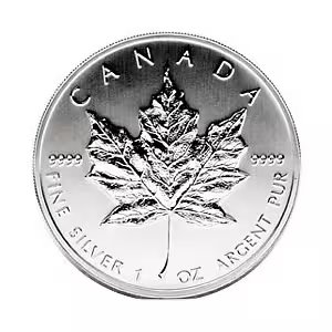 1991 Silver Maple Leaf 1 oz Uncirculated