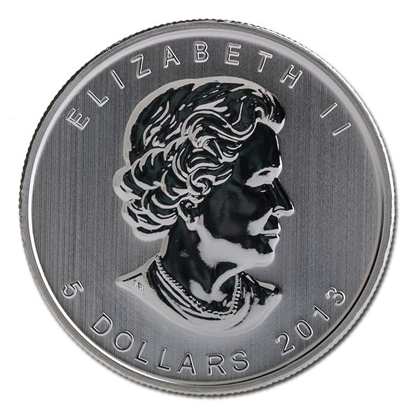 2013 Silver Maple Leaf 1 oz Uncirculated - 25th Anniversary