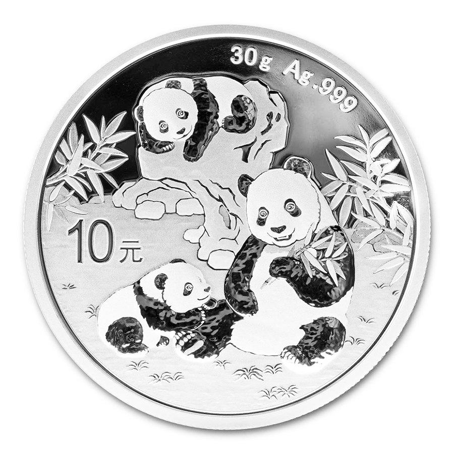 2025 Chinese Silver Panda 30 Gram